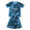 Ensemble Maillot Gardien Paris Saint-Germain 2024-25 Bleue Enfant